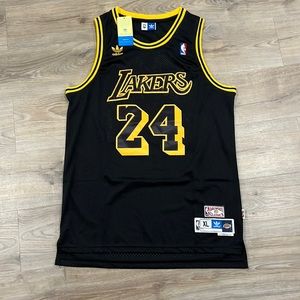 Kobe Bryant Mitchell & Ness hardwood classics jersey.